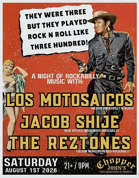 Los Motosaicos/Jacob Shije/The Reztones — Let's Go Rockabilly!